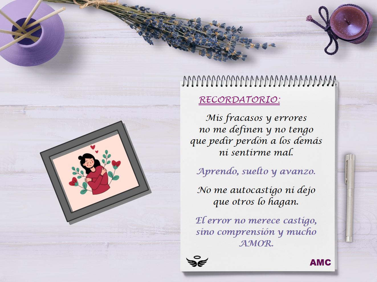 El error no merece castigo, sino comprensión y mucho AMOR.